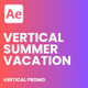 Vertical Summer Vacation - VideoHive Item for Sale