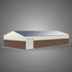 Roof Solar Panel Powered Workshop Garage Warehouse Storage Room - 3DOcean Item for Sale