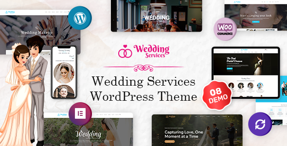 Wedding Services WordPress Theme