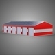 Solar Power Roof Garage Fire Station House Hall Department 5 Bay - 3DOcean Item for Sale