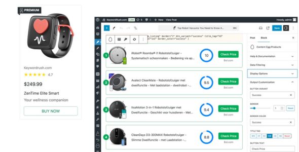 Content Egg - all in one plugin for Affiliate, Price Comparison, Deal sites