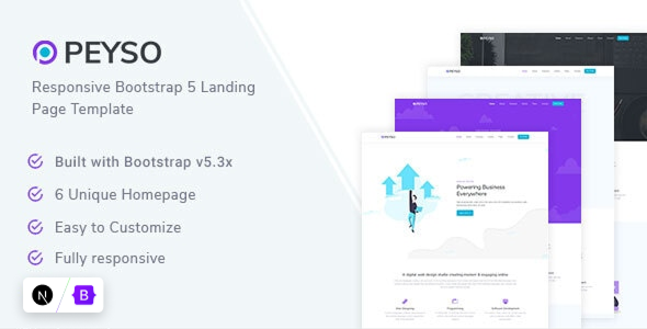 Peyso- Nextjs 15 Landing Page Template