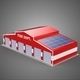 Solar Roof Fire Engine Garage Station Firehouse Door Department - 3DOcean Item for Sale