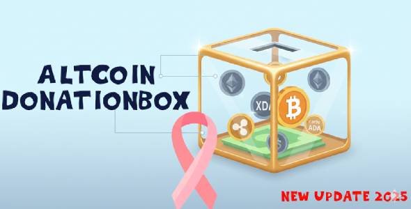 AltCoin DonationBox Shortcode - crypto donate