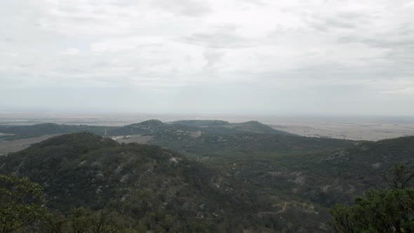 You Yang National Park, Victoria Australia. PAN SHOT from summit.