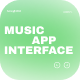 Music App Interface - VideoHive Item for Sale