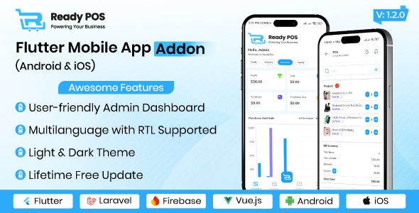 Ready POS - Mobile POS Inventory Management System Addon