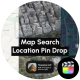 Map Search & Location Pin Drop - VideoHive Item for Sale
