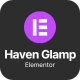 Haven Glamp - Dark Luxury Adventure Elementor Template Kit - ThemeForest Item for Sale