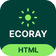 Ecoray - Ecology & Solar Energy HTML Template - ThemeForest Item for Sale