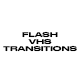 Flash VHS Transitions - VideoHive Item for Sale