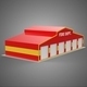 Fire Engine Garage Station Firehouse Door Bay Gate Department - 3DOcean Item for Sale