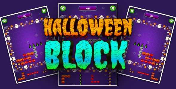 Halloween Block - Cross Platform Puzzle Game