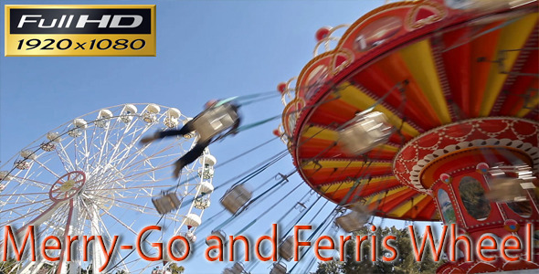Merry-Go-Round And Ferris Wheel