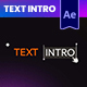 Text Intro - VideoHive Item for Sale