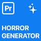 AI Generative Horror Transitions | Vertical | Premiere Pro - VideoHive Item for Sale