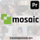 10 WideScreen Mosaic Logo Reveals | MOGRT - VideoHive Item for Sale