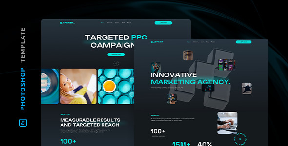 Appaira – Digital Marketing Template for Adobe Photoshop