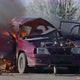 Car Explosion On The Road - VideoHive Item for Sale