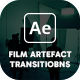 Vertical Film Artefact Transitions - VideoHive Item for Sale