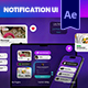 Notification UI - VideoHive Item for Sale
