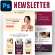 Beauty Products Email Newsletter PSD Template - GraphicRiver Item for Sale