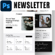 Financial Planning Email Newsletter PSD Template - GraphicRiver Item for Sale