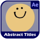 Cartoon Abstract Titles for After Effects - VideoHive Item for Sale