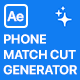 AI Generative Phone Match Cut Transitions | Vertical | After Effects - VideoHive Item for Sale