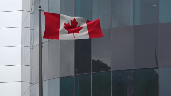 Canada Flag  Background 4K