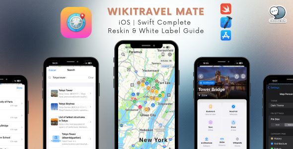 WikiTravel Mate - Complete iOS Travel Discovery App Template
