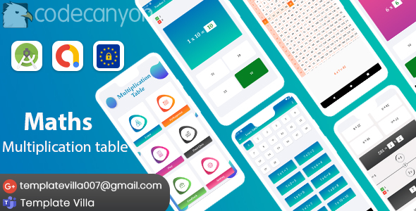Multiplication Table, Learn and Play