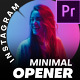 Minimal Instagram Opener | MOGRT - VideoHive Item for Sale