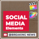 Social Media Elements | FCPX - VideoHive Item for Sale