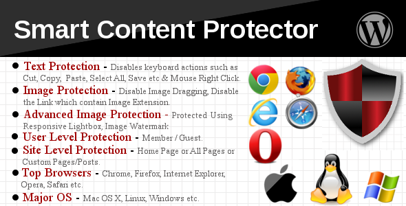 Smart Content Protector - Pro WP Copy Protection