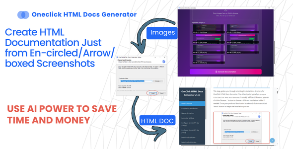 OneClick HTML Docs Generator - Create Documentation for your Products
