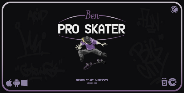 Ben Pro Skater - HTML5 Game Template