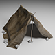 Abandoned Tent 3d Model