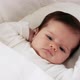 Baby girl in bassinet - VideoHive Item for Sale