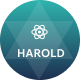 Harold - React 19 Personal Portfolio Template - ThemeForest Item for Sale