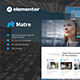 Matre - Accounting & Tax Services Elementor Template Kit - ThemeForest Item for Sale