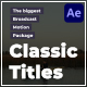 Classic Titles - VideoHive Item for Sale
