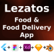 Lezatos ANDROID + IOS + FIGMA + XD + SKETCH + Blend Icons | UI Kit | Flutter | Food Delivery