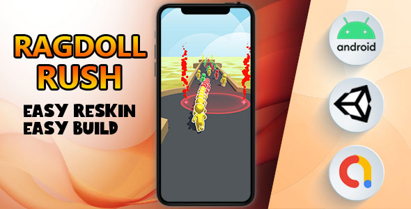 Ragdoll Rush - (Unity - Admob - Game)