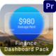 Finance Dashboard Pack — Glass & Solid Versions | MOGRT - VideoHive Item for Sale