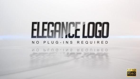 Elegance Logo On Ripple