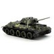 Metal Toy Car and Tank Rolls Driving on Hard Surface 29