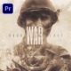 War Double Exposure Intro - VideoHive Item for Sale