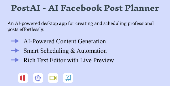 PostAI - AI Facebook Post Planner