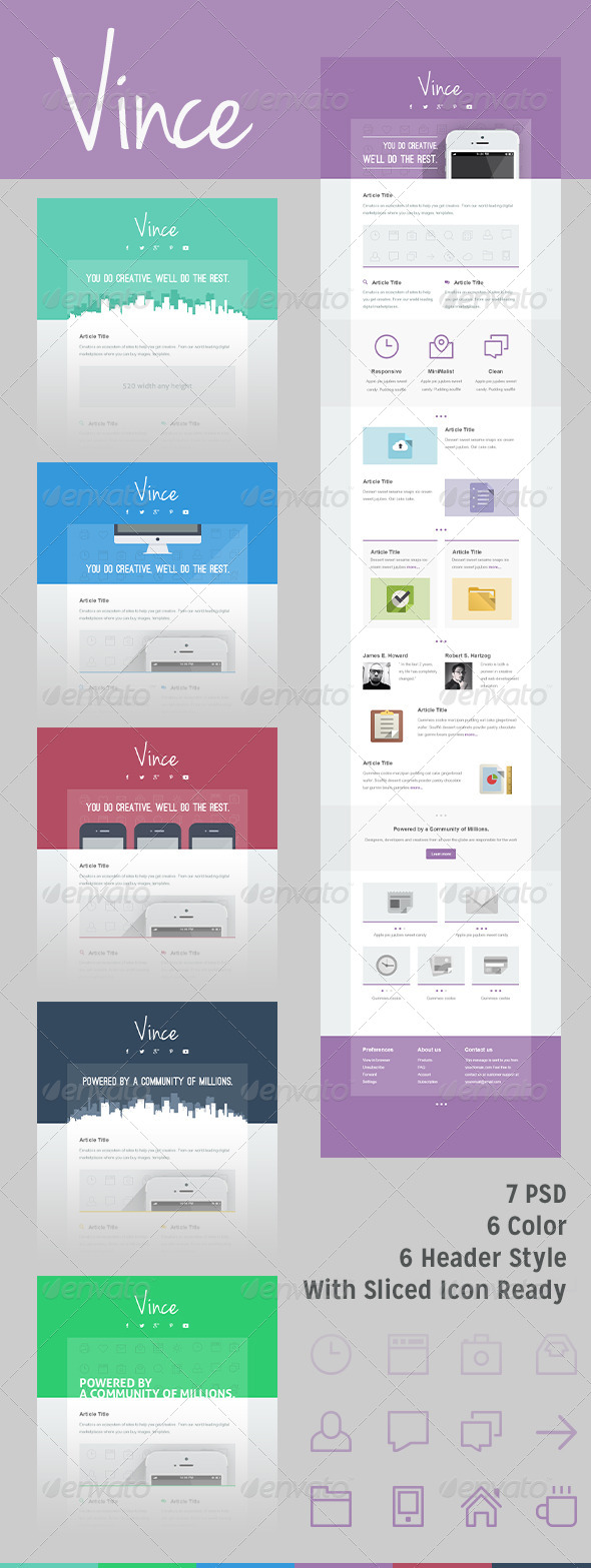 Email Header Graphics Designs Templates From Graphicriver